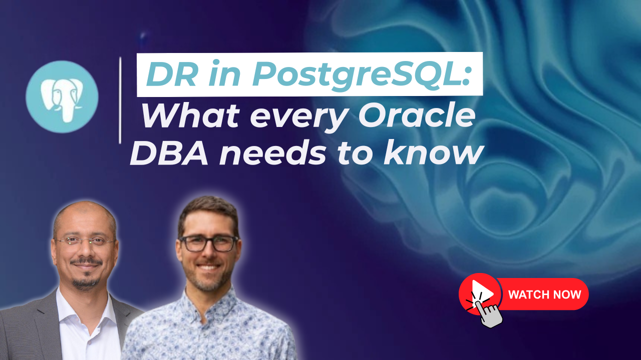 DR in PG what every OR DBA needs to know (1)