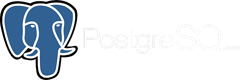 postgreSQL logo white postgreSQL logo white
